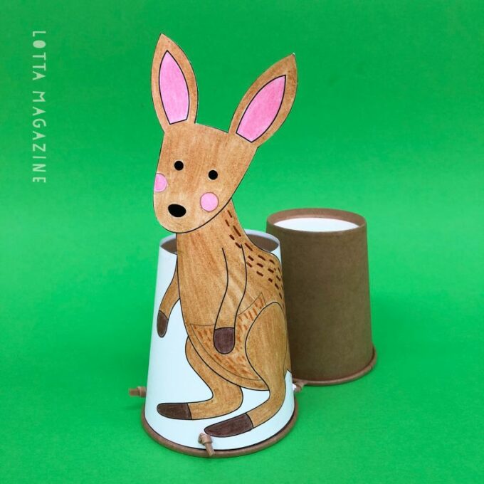Love kangaroos? Then you'll love these cute and easy kangaroo crafts for kids! Perfect for Australia Day or World Kangaroo Day.