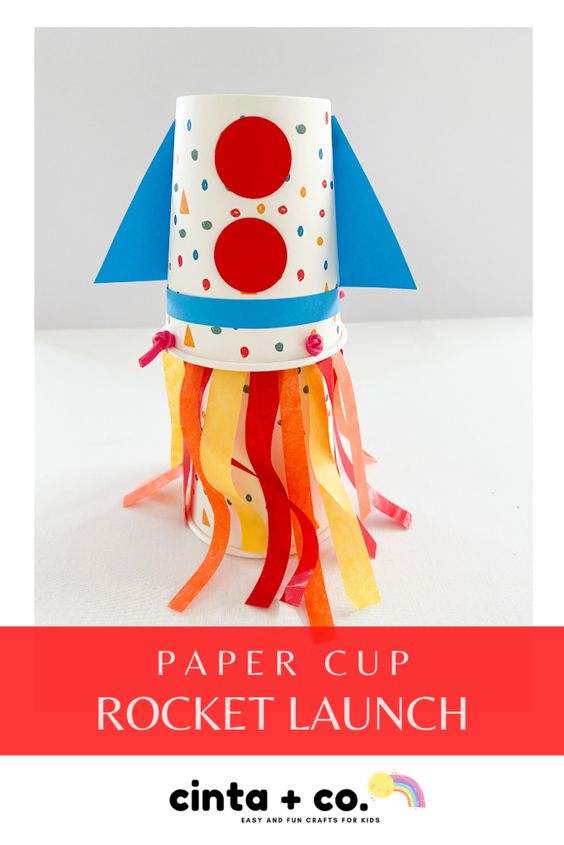Kickstart World Space Week with some fun rocket crafts for kids! Whatever your child's age, you're sure to find something suitable here!