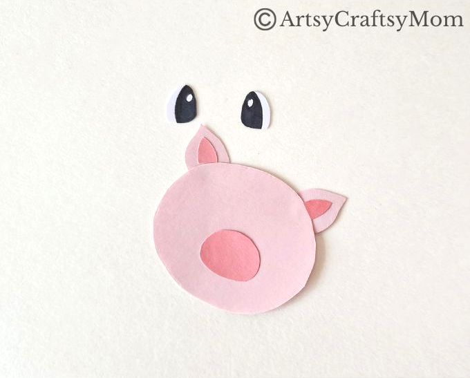 It doesn't get easier than this cute and simple handprint pig craft for kids! Use the handprint in the template provided, or go ahead & make your own!