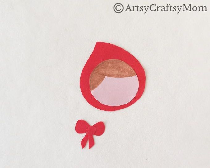 Little Red Riding Hood Puppet Craft 5 You've heard the story, it's now time to put on a show! Set it up with this cute Little Red Riding Hood Puppet set, made entirely with craft paper!