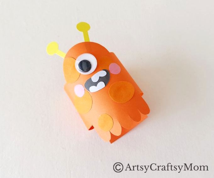 If you're looking for an easy monster craft this Halloween, our colorful monster papercraft will be perfect! Create as many monsters as you like!