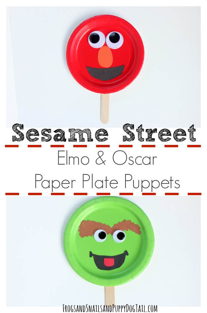 Let's celebrate an evergreen classic today - with some fun Sesame Street crafts for kids! Perfect for Sesame Street Day on 10th November!
