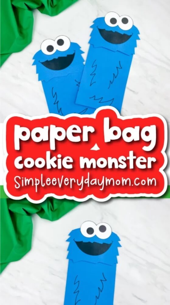 Let's celebrate an evergreen classic today - with some fun Sesame Street crafts for kids! Perfect for Sesame Street Day on 10th November!