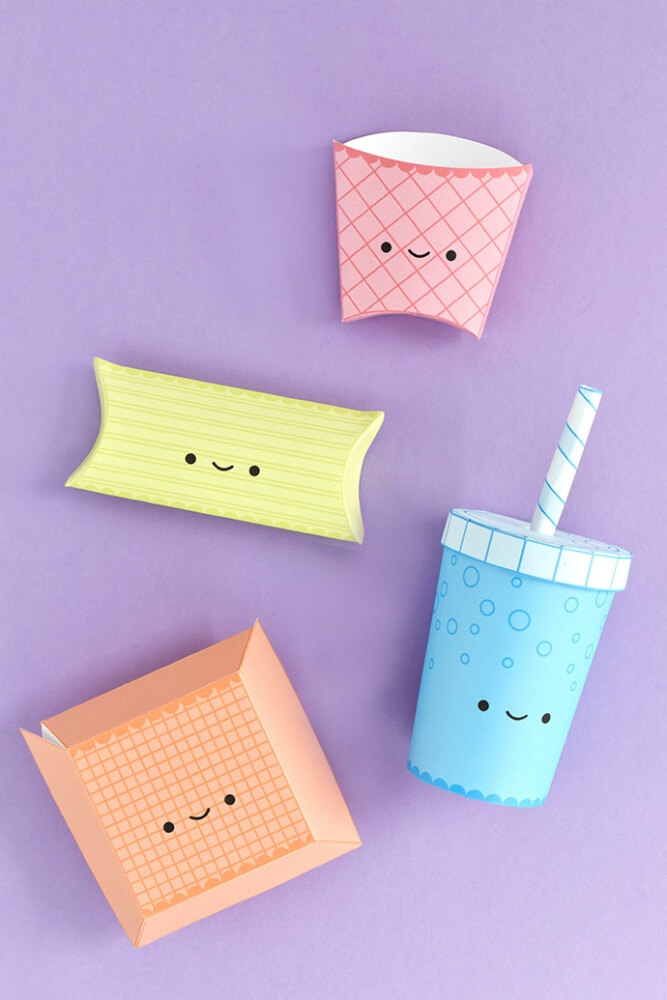 10 Fun and Fabulous Fast Food Crafts for Kids 8 Celebrate National Fast Food Day with these fun and fabulous fast food crafts for kids! These burgers, fries and pizzas are actually good for you!
