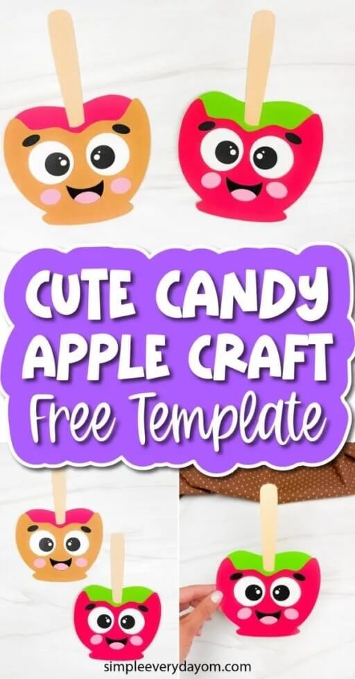 Anyone who loves candy is sure to love these candy themed crafts for kids! Go bright & colorful as you create your own treats out of craft supplies!