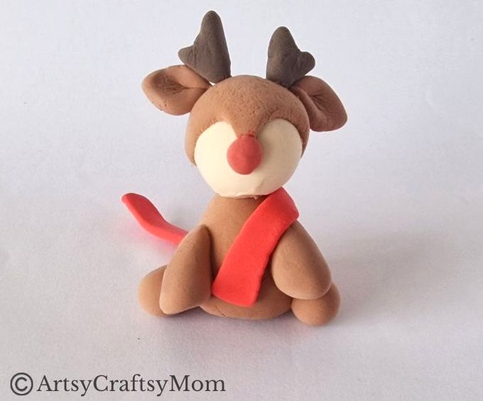 Celebrate the red-nosed hero of the holiday season with a cute DIY Clay Rudolph Craft for Kids! Check out the step-by-step tutorial to get started!