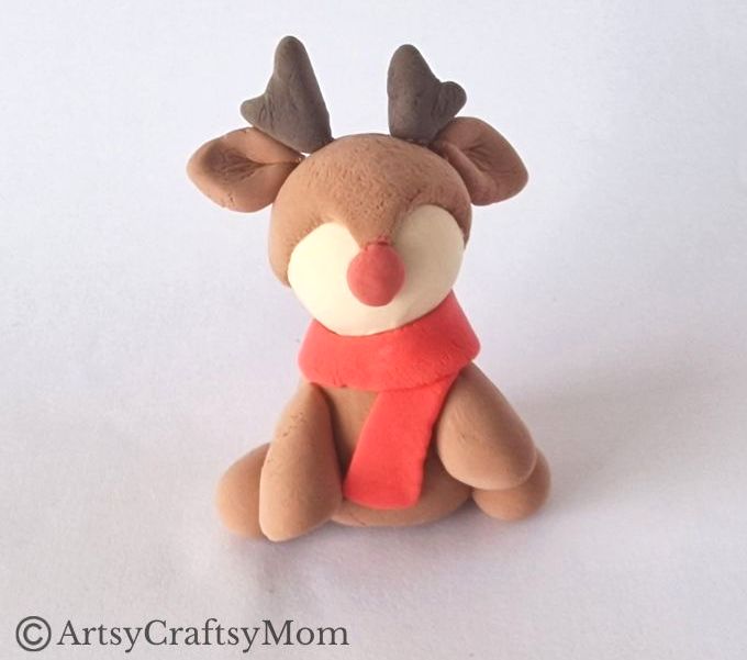 Celebrate the red-nosed hero of the holiday season with a cute DIY Clay Rudolph Craft for Kids! Check out the step-by-step tutorial to get started!