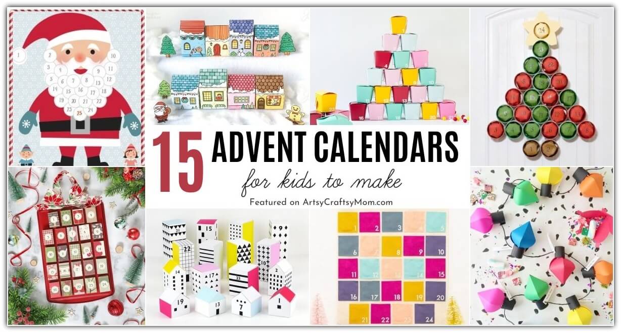 Kickstart the festive season with an interesting advent calendar; take your pick from our list of 15 Stunning DIY Christmas Advent Calendars for Kids!