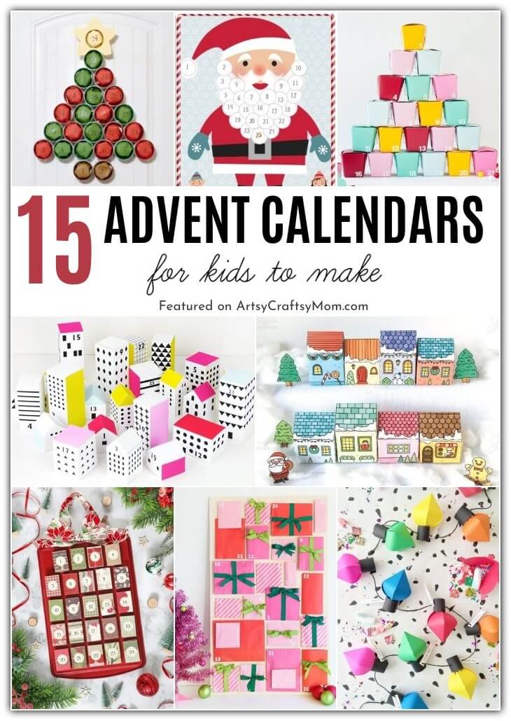 Kickstart the festive season with an interesting advent calendar; take your pick from our list of 15 Stunning DIY Christmas Advent Calendars for Kids!
