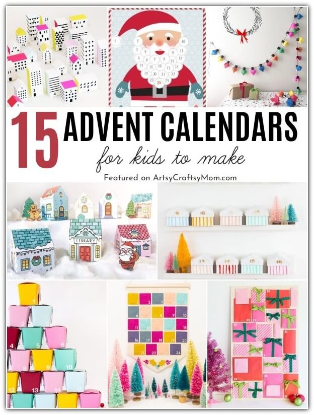 Kickstart the festive season with an interesting advent calendar; take your pick from our list of 15 Stunning DIY Christmas Advent Calendars for Kids!