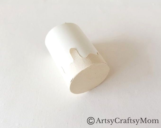 Easy Toilet Paper Roll Candle Craft for Christmas 12 There will be candles galore during Christmas, but if you want something that's safe for kids, you will love our Toilet Paper Roll Candle Craft!