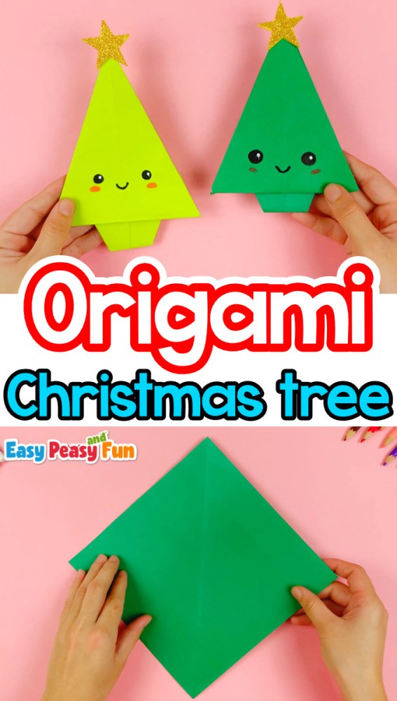 All you need to make these gorgeous Origami Christmas crafts is paper! Check out our list featuring easy to more challenging Origami projects.