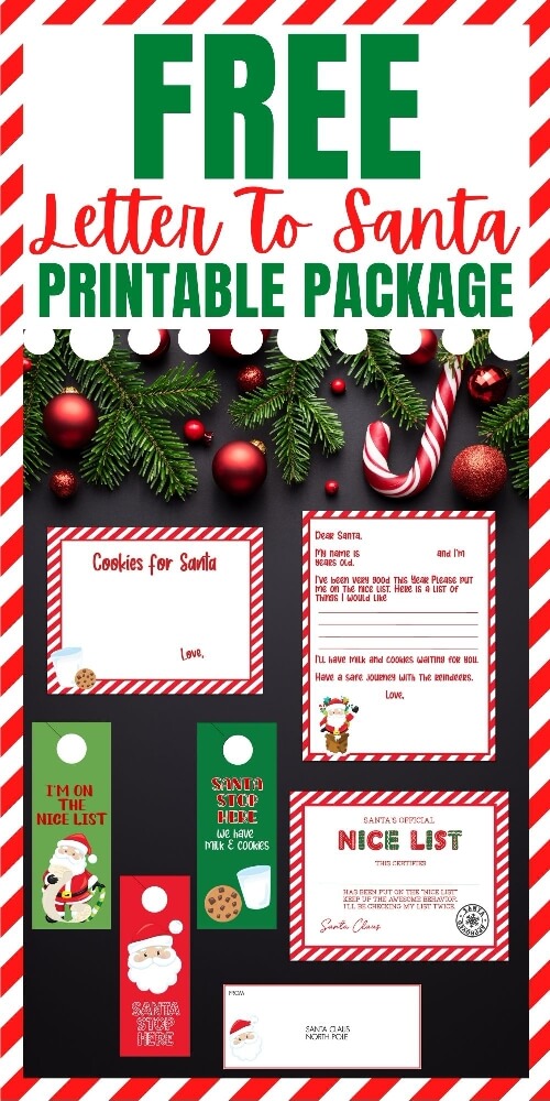 Need to write to Santa but don't know where to start? Check out these Letter to Santa Printables - easy templates to get started on that letter!