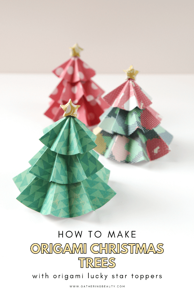 All you need to make these gorgeous Origami Christmas crafts is paper! Check out our list featuring easy to more challenging Origami projects.