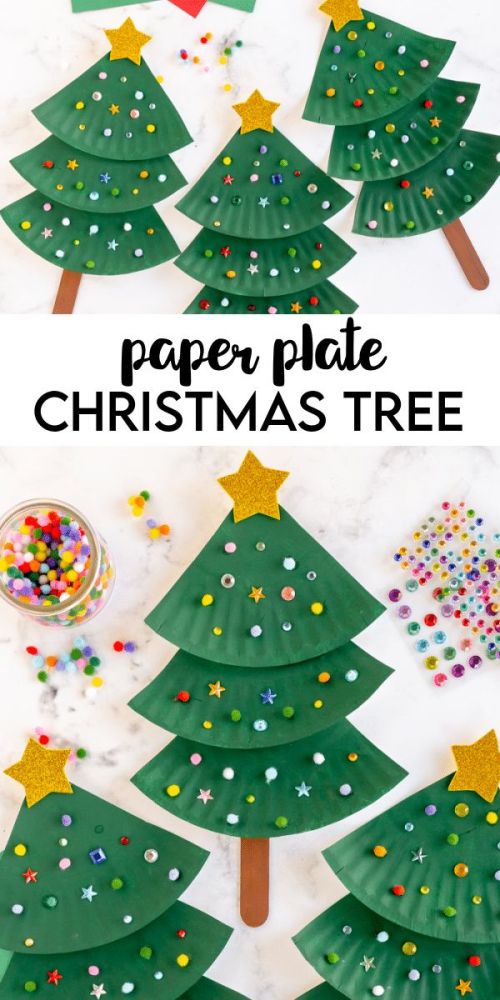 Celebrate the most important icon of Christmas celebrations with these pretty Christmas tree crafts for kids! There's something for everyone here!