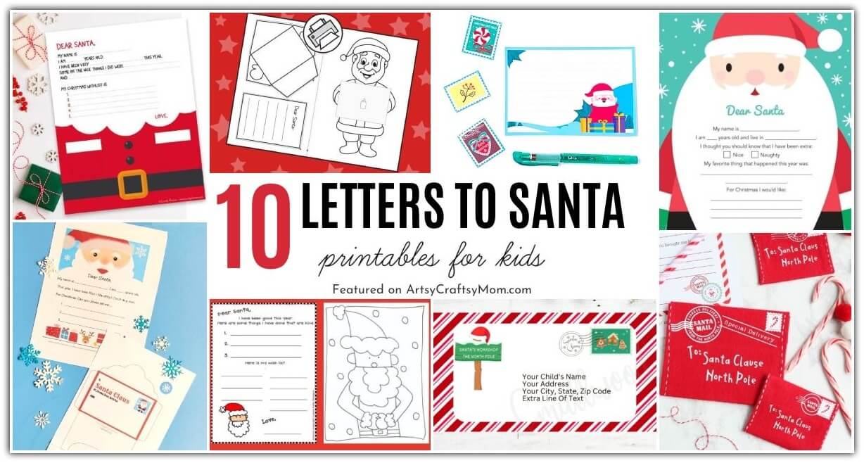 Need to write to Santa but don't know where to start? Check out these Letter to Santa Printables - easy templates to get started on that letter!