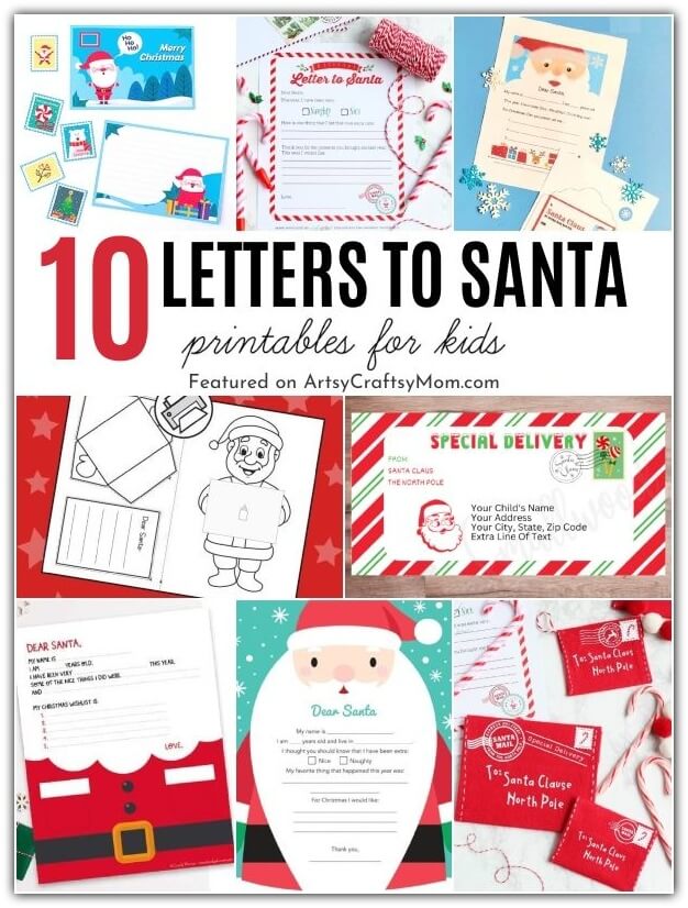 Need to write to Santa but don't know where to start? Check out these Letter to Santa Printables - easy templates to get started on that letter!