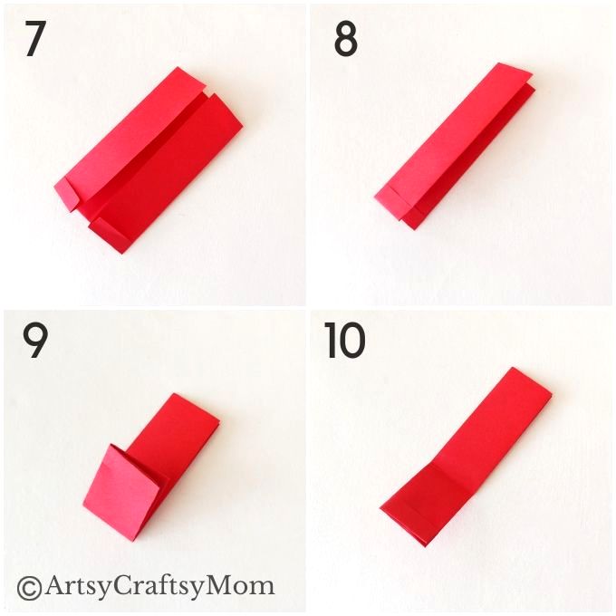 If you're looking for Origami crafts this Christmas, you'll love this Origami Stocking Craft for Kids - easy enough for beginners to try!