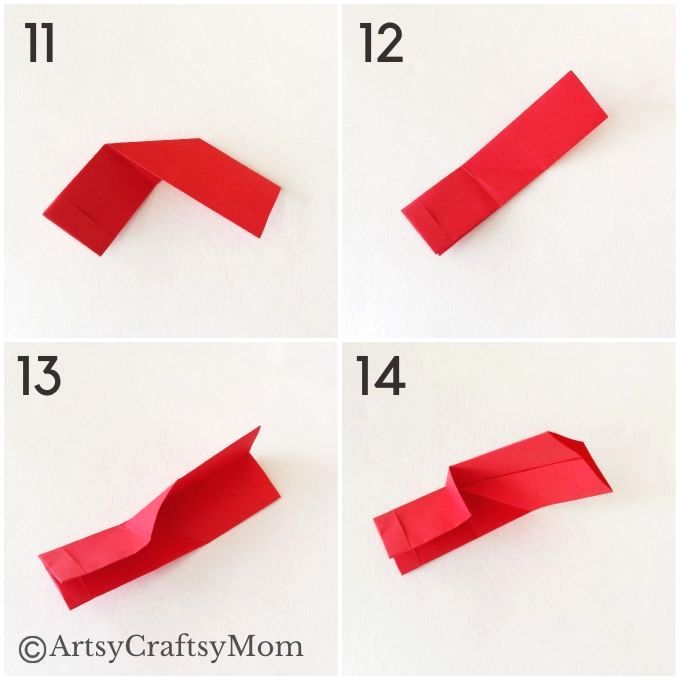 If you're looking for Origami crafts this Christmas, you'll love this Origami Stocking Craft for Kids - easy enough for beginners to try!