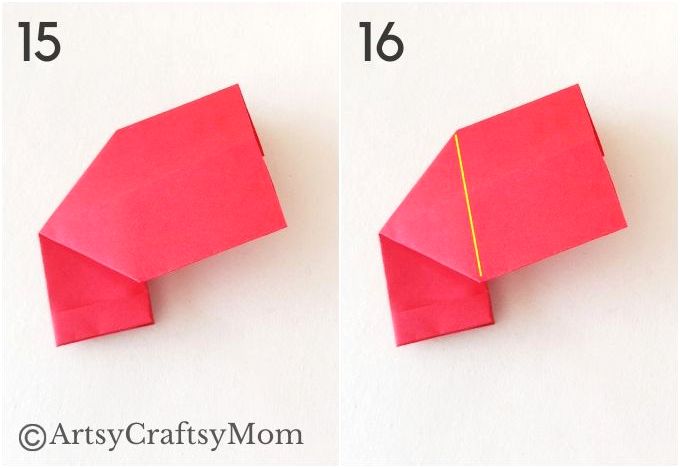 If you're looking for Origami crafts this Christmas, you'll love this Origami Stocking Craft for Kids - easy enough for beginners to try!