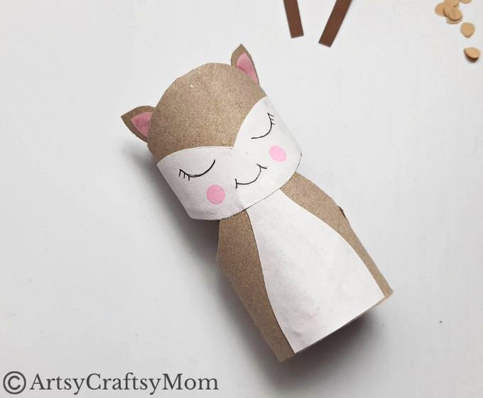 Here's an easy Toilet Paper Roll Reindeer Craft for kids to make this season. Go ahead & make a full set, so Santa can proceed on his journey!