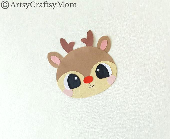 We can't get over how absolutely adorable this Toilet Paper Roll Rudolph craft is! Easy and fun for kids of all ages to make and play with.