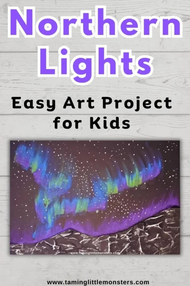 Learn about the amazing Aurora borealis with our stunning Northern Lights art projects for kids! Try chalk pastels, watercolors, acrylic paints & more!