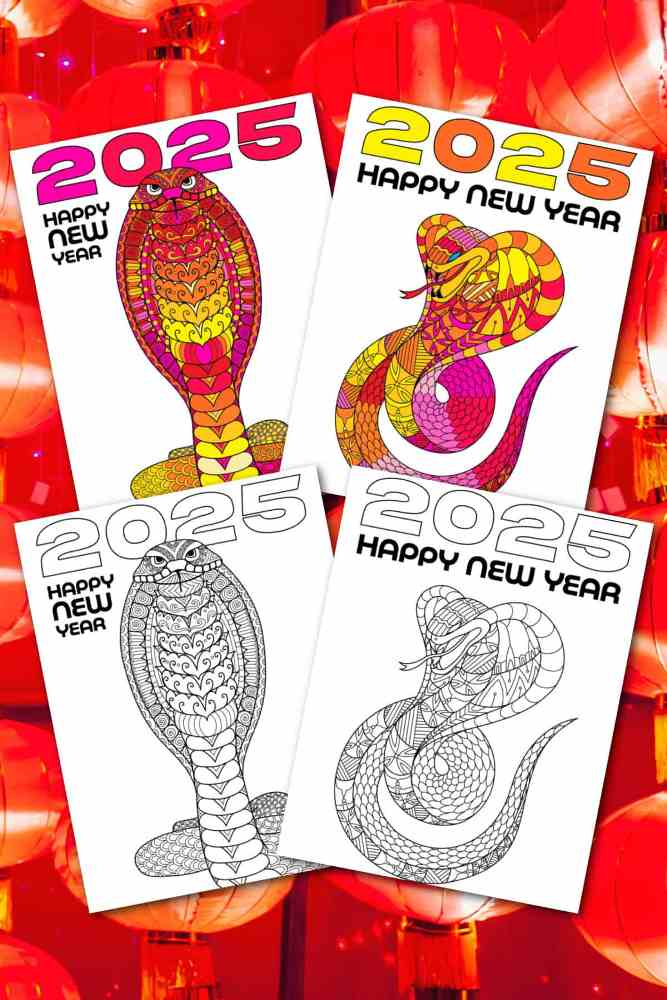 15 Easy Year of the Snake Crafts for Kids 12 It's time for the Lunar New Year, and 2025 is the Year of the Wood Snake! Here are 15 year of the snake crafts for kids to make and celebrate!