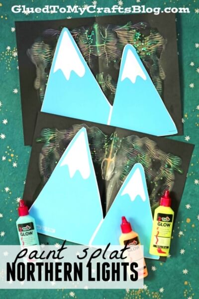 Learn about the amazing Aurora borealis with our stunning Northern Lights art projects for kids! Try chalk pastels, watercolors, acrylic paints & more!