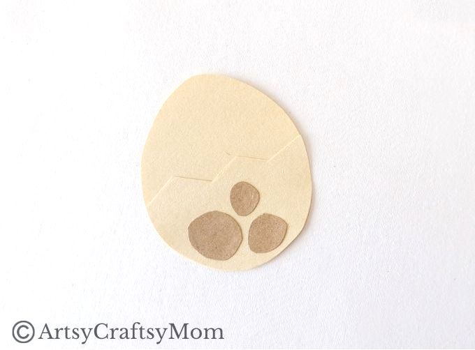 Kids will love this dinosaur egg hatch craft - easy to make and fun to play with! It'll go great with a lesson about fossils, or the Mesozoic Era.