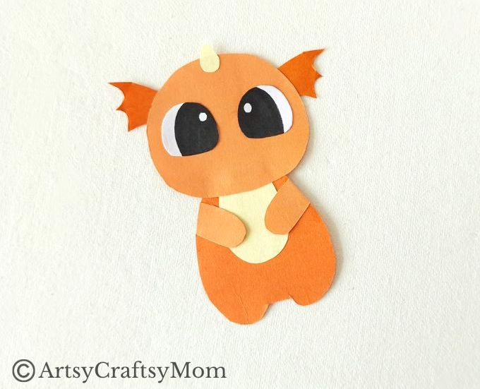 On Appreciate a Dragon Day, we're having fun with a cute and easy Dragon Bookmark Papercraft for Kids! All you need is paper and basic supplies!