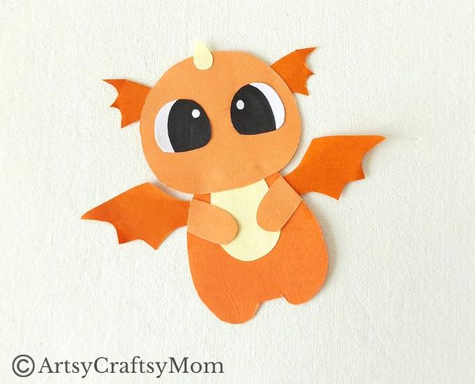 On Appreciate a Dragon Day, we're having fun with a cute and easy Dragon Bookmark Papercraft for Kids! All you need is paper and basic supplies!
