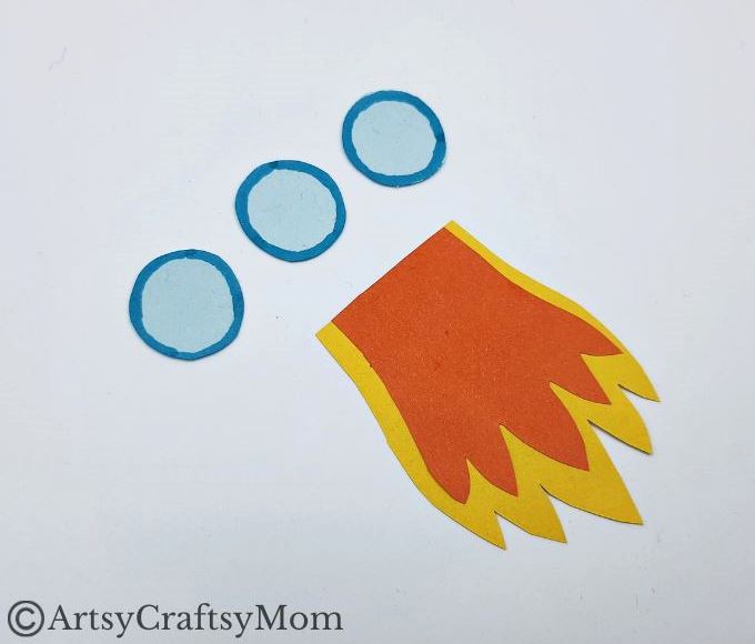 This Bright and Colorful Toilet Paper Roll Rocket Craft is the perfect way to make use of any empty paper rolls or cardboard tubes lying around!