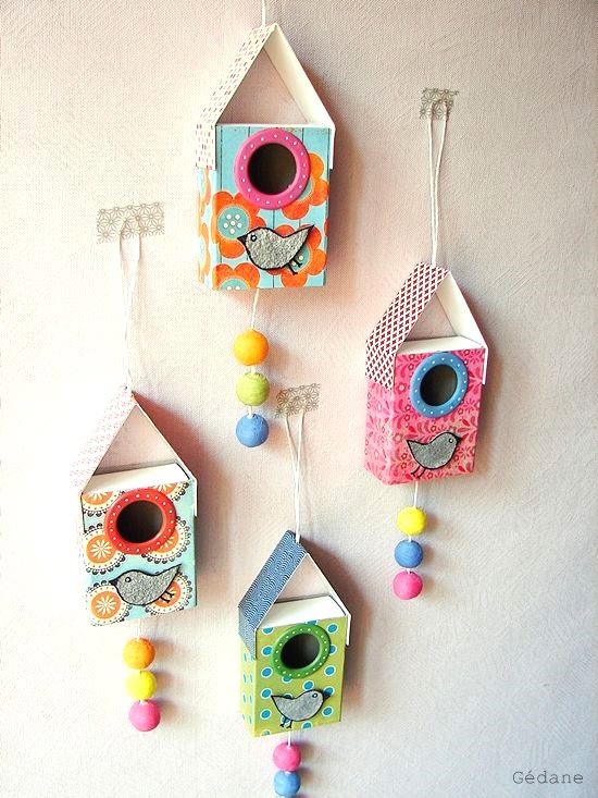 Give our feathered friends a little home and have some fun with these birdhouse crafts for kids! Use cardboard, bottles, Popsicle sticks and more!