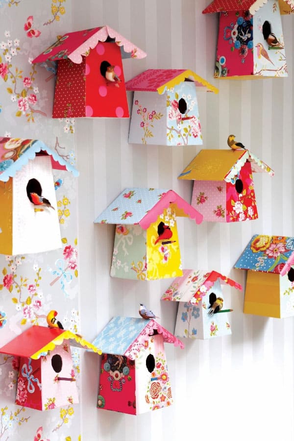 Give our feathered friends a little home and have some fun with these birdhouse crafts for kids! Use cardboard, bottles, Popsicle sticks and more!