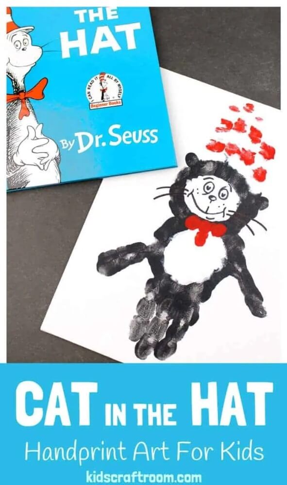 Celebrate the iconic Seuss character with these cute Cat in the Hat crafts for kids! Use toilet paper rolls, paper plates, printables and more!