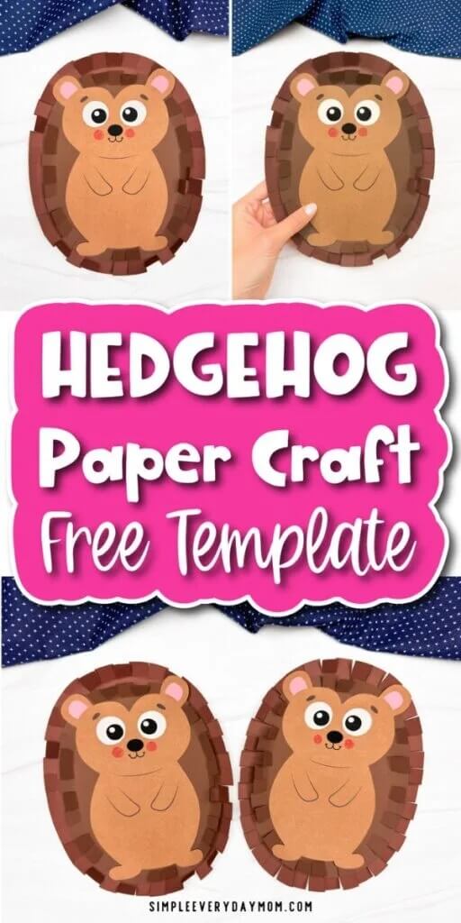 Hedgehogs aren't exactly huggable, but these hedgehog crafts for kids are too cute for words! Learn about this amazing animal through some simple projects!