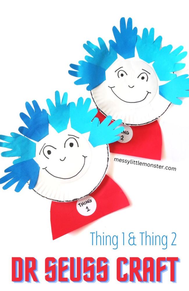 15 Simple Seuss Handprint Crafts for Kids 13 With Dr. Seuss's birthday this month, these Seuss Handprint Crafts for Kids are just what we need! Perfect for toddlers, preschoolers and young kids!