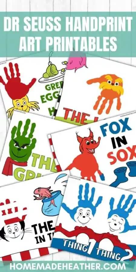 15 Simple Seuss Handprint Crafts for Kids 14 With Dr. Seuss's birthday this month, these Seuss Handprint Crafts for Kids are just what we need! Perfect for toddlers, preschoolers and young kids!