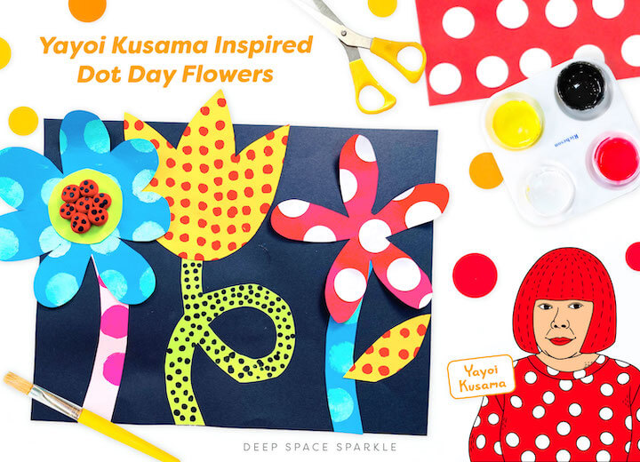 Celebrate the world's most successful living artist with these beautiful Yayoi Kusama Art Projects for Kids! Find out what's behind all those dots!