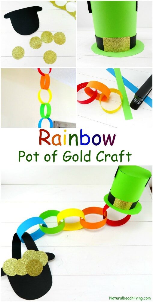 No more chasing Leprechauns - the gold is here! Enjoy these shiny pot of gold crafts for kids to make and play with this St. Patrick's Day!