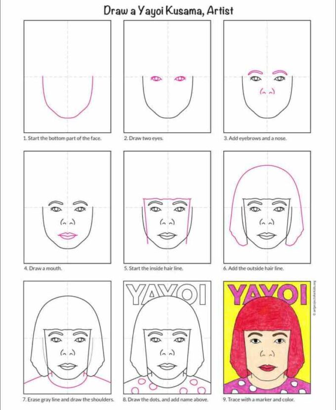 Celebrate the world's most successful living artist with these beautiful Yayoi Kusama Art Projects for Kids! Find out what's behind all those dots!