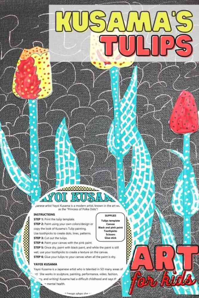 Celebrate the world's most successful living artist with these beautiful Yayoi Kusama Art Projects for Kids! Find out what's behind all those dots!