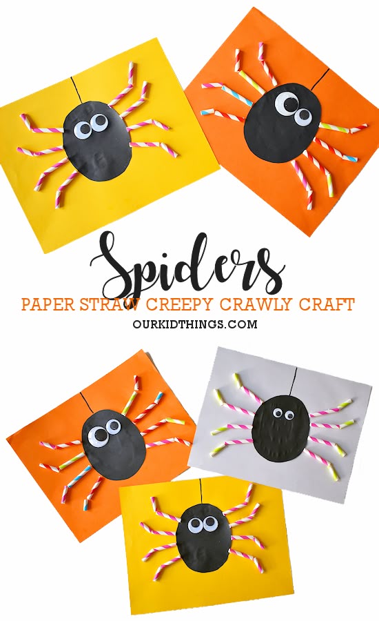 Here are some snazzy spider crafts for kids to try for Save a Spider Day or for Halloween. Make spiders out of paper, pipe cleaners & more!