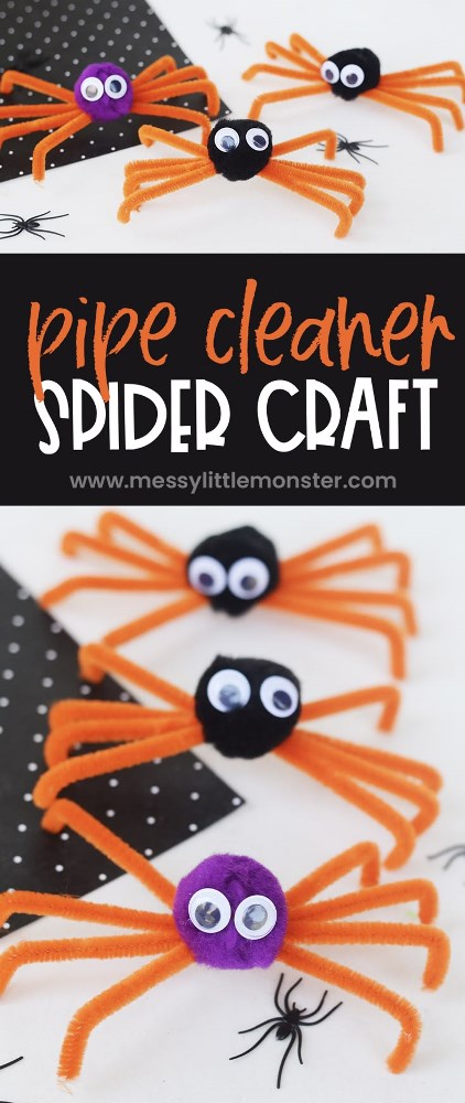 Here are some snazzy spider crafts for kids to try for Save a Spider Day or for Halloween. Make spiders out of paper, pipe cleaners & more!