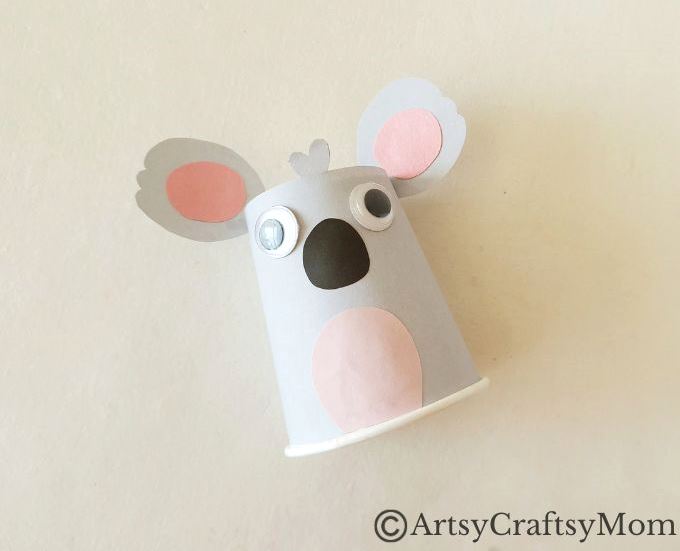 Turn an empty paper cup into this cute little paper cup koala craft for kids! All you need are basic craft supplies and you're all set to begin crafting!